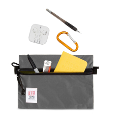 Topo Designs Accessory Bags Charcoal Set of 3