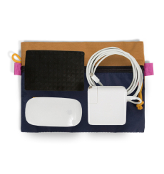 Topo Designs Accessory Bags Dark Khaki/Navy Set of 3