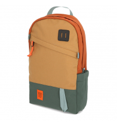 Topo Designs Daypack Classic Khaki/Forest/Clay front side