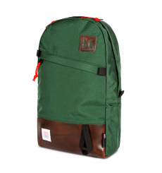 Topo Designs Daypack Forest/Brown Leather