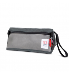 Topo Designs Dopp Kit Charcoal/Charcoal Leather