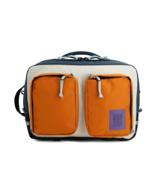 Topo Designs Global Briefcase Pond Blue/Spice
