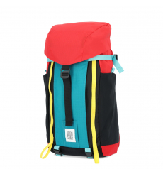 Topo Designs Mountain Pack 16L Red/Turquoise front