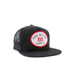 Topo Designs Snapback Hat Black