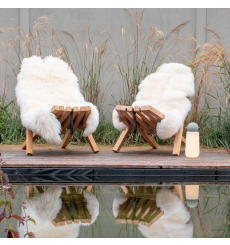Weltevree Sheepscoat White front