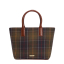 Barbour Birch Tartan Tote Bag Classic Tartan - Frontside