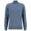 Barbour Cotton Half Zip Knitted Jumper Dusk Blue