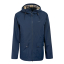 Barbour Hooded Domus Waterproof Jacket Navy