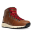 Danner Mountain 600 Boot Saddle Tan front with red laces 1100