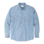Filson Chambray CPO Shirt Light Indigo Chambray front