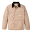 Filson Chore Coat Grey Khaki with four front pockets
