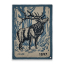 Filson Cotton Blanket Blue/Elk Woods front