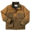 Filson Down Cruiser Jacket Dark Tan Interior-security pocket