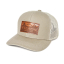 Filson Dry Logger Mesh Cap Gray Khaki front side