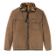 Filson Reversible Pile Fleece Jacket Brown/Night Camp front