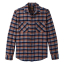 Filson The Rangeland Flannel Shirt Navy/Orange/Multi Check front