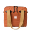 Filson Tin Cloth Tote Bag With Zipper Rust front