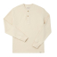 Waffle Knit Henley Sand front