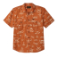 Filson Washed Short Sleeve Cloth Shirt Bourbon/Knots front