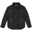 Filson Waxed Down Barn Coat Black Onyx front