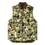 Filson Waxed Down Vest Tundra Shrub Camo front