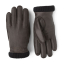 Hestra Deerskin Primaloft Rib Glove Dark Brown
