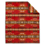 Pendleton Jacquard Unnapped Blanket Robe Highland Peak Red