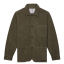 Portuguese Flannel Labura Cotton-Corduroy Overshirt Olive front