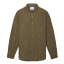 Portuguese Flannel Lobo Cotton-Corduroy Shirt Olive front