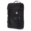 Topo Designs Rover Pack Heritage Black Canvas/Black Leather