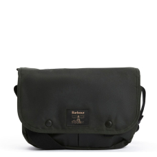Barbour Field Wax Riever Crossbody Bag Sage
