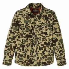 Filson Fleece Lined Jac-Shirt Tundra Shrub Camo