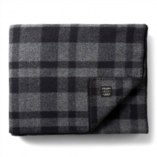 Filson Mackinaw Wool Blanket 11080110-Gray Black
