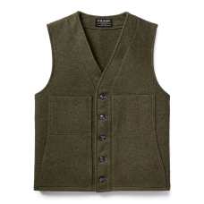 Filson Mackinaw Wool Vest Forest Green