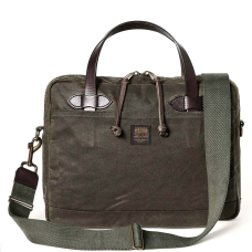 Filson Tin Cloth Compact Briefcase Otter Green