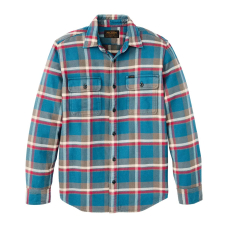 Filson Vintage Flannel Work Shirt Blue/Gray/Multi Plaid