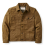 Filson Tin Cloth Short Lined Cruiser Jacket Dark Tan