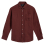 Portuguese Flannel Linen Shirt Bordeaux
