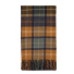 Barbour Brack Patchwork Tartan Scarf Forest/Bronze Brown