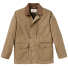 Filson Dry Wax Mile Marker Coat Dark Beige