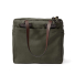 Filson Rugged Twill Tote Bag With Zipper Otter Green