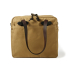 Filson Rugged Twill Tote Bag With Zipper Tan