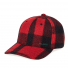 Filson Wool Logger Cap Red/Black Heritage Plaid