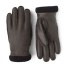 Hestra Deerskin Primaloft Rib Glove Dark Brown 