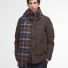 Barbour Braden Tartan Scarf Midnight Oak Tartan