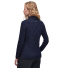 Barbour Burne Roll Neck Knitted Jumper Navy - Backside