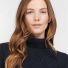 Barbour Burne Roll Neck Knitted Jumper Navy