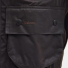 Barbour Classic Beaufort Wax Jacket Olive - detail pocket with logo