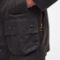 Barbour Classic Beaufort Wax Jacket Olive -Two generous bellows pockets