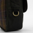 Barbour Field Wax Riever Crossbody Bag Sage - Detail